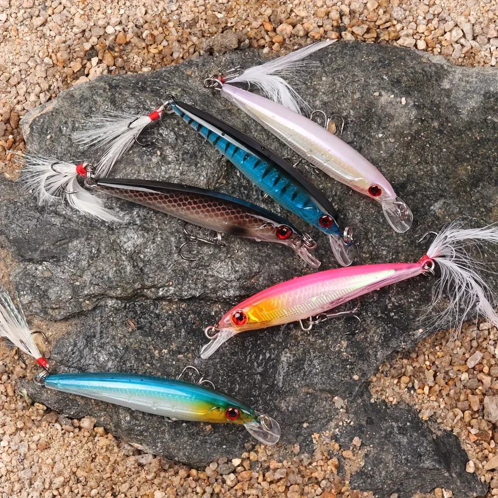 Laser 3D Eyes Bionic Minnow Fi - Fishing Lure Accessories ulasan dan harga