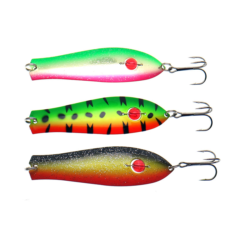 Metal Jig Spinner Spinning Fis - Fishing Lure Spoon ulasan dan harga