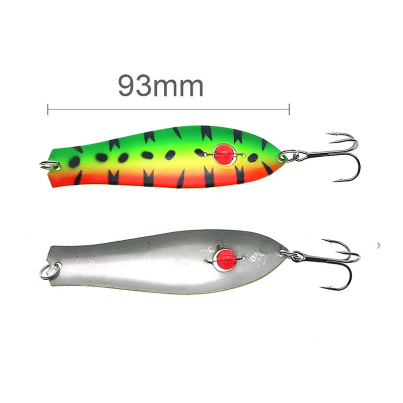 Metal Jig Spinner Spinning Fis - Fishing Lure Spoon ulasan dan harga