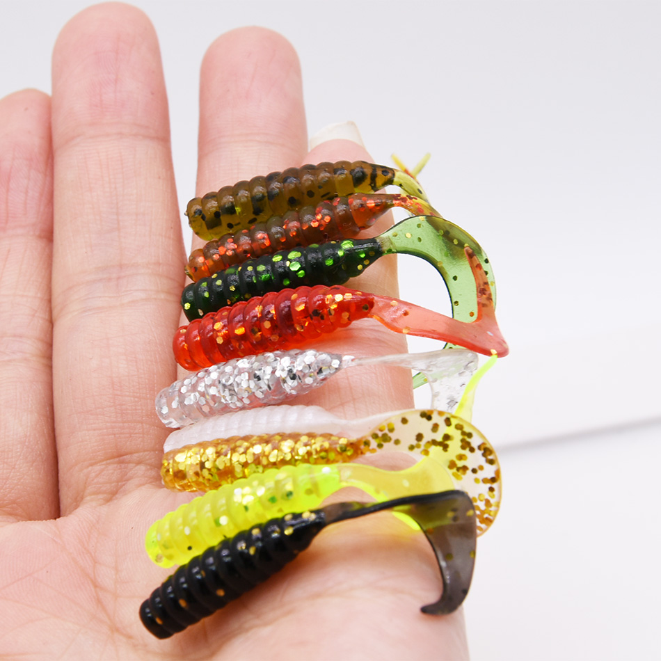 JYJ 5pcs/bag 1g jig hook with  - Fishing Lure Soft Plastic ulasan dan harga