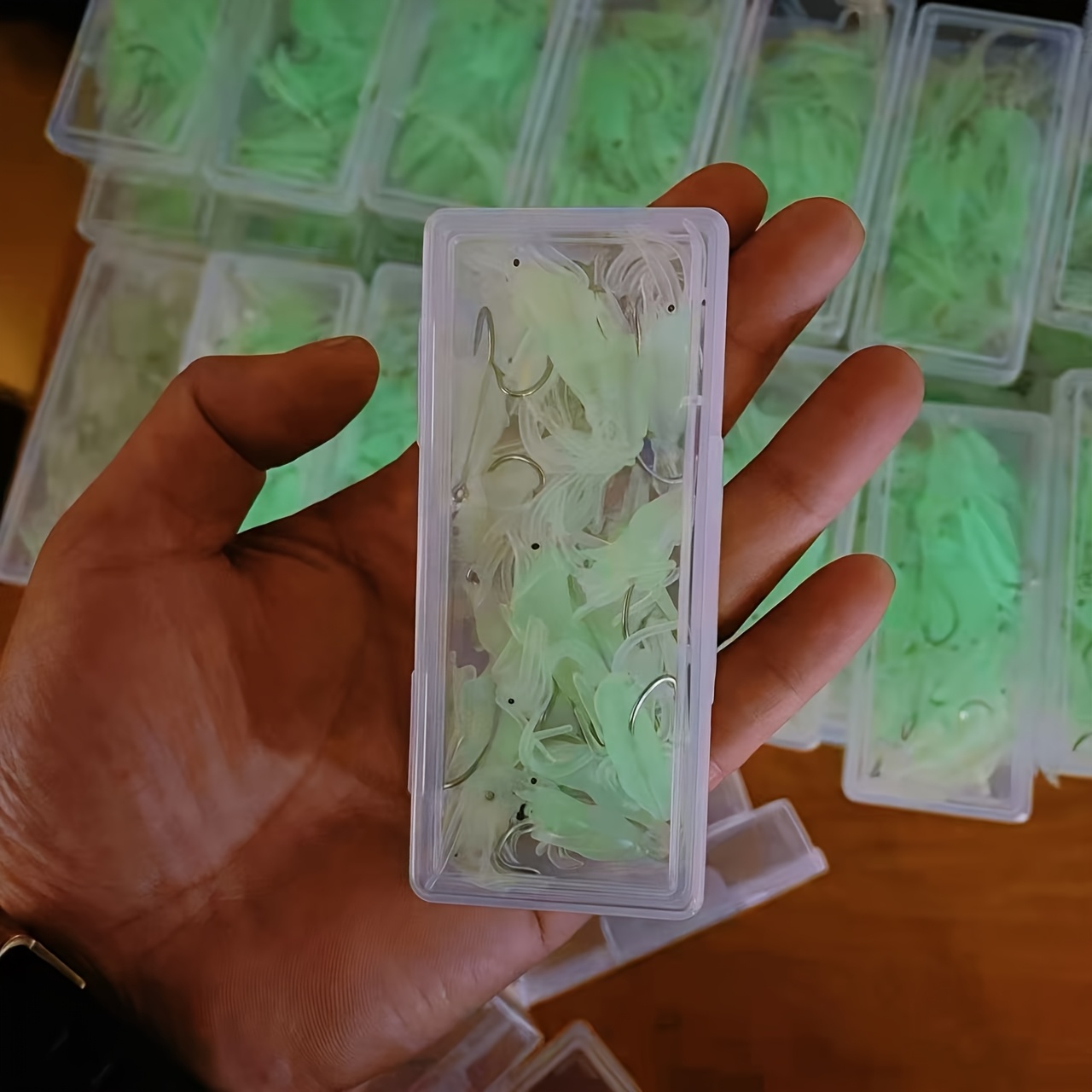 10pcs Glow Shrimp Fishing Lure - Fishing Lure Soft Plastic ulasan dan harga