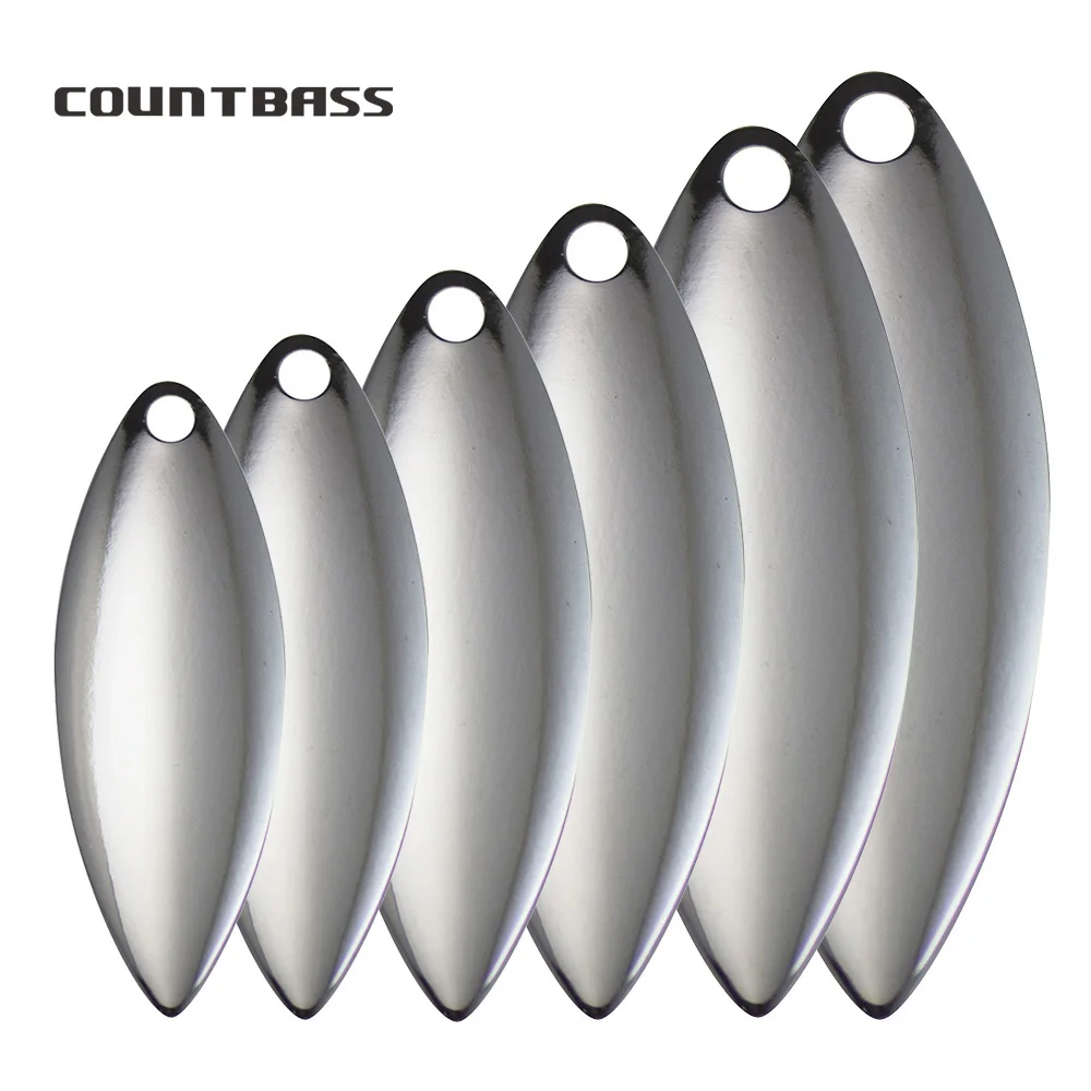Countbass 50pcs Nickel Steel W - Fishing Lure Blade Bait ulasan dan harga