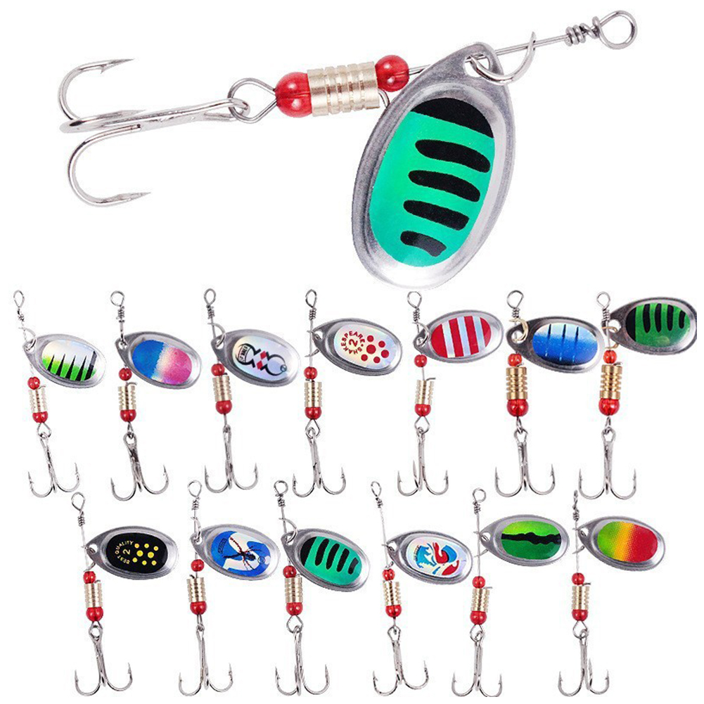 30pcs Metal Spoon Spinner Fish - Fishing Lure Spoon ulasan dan harga